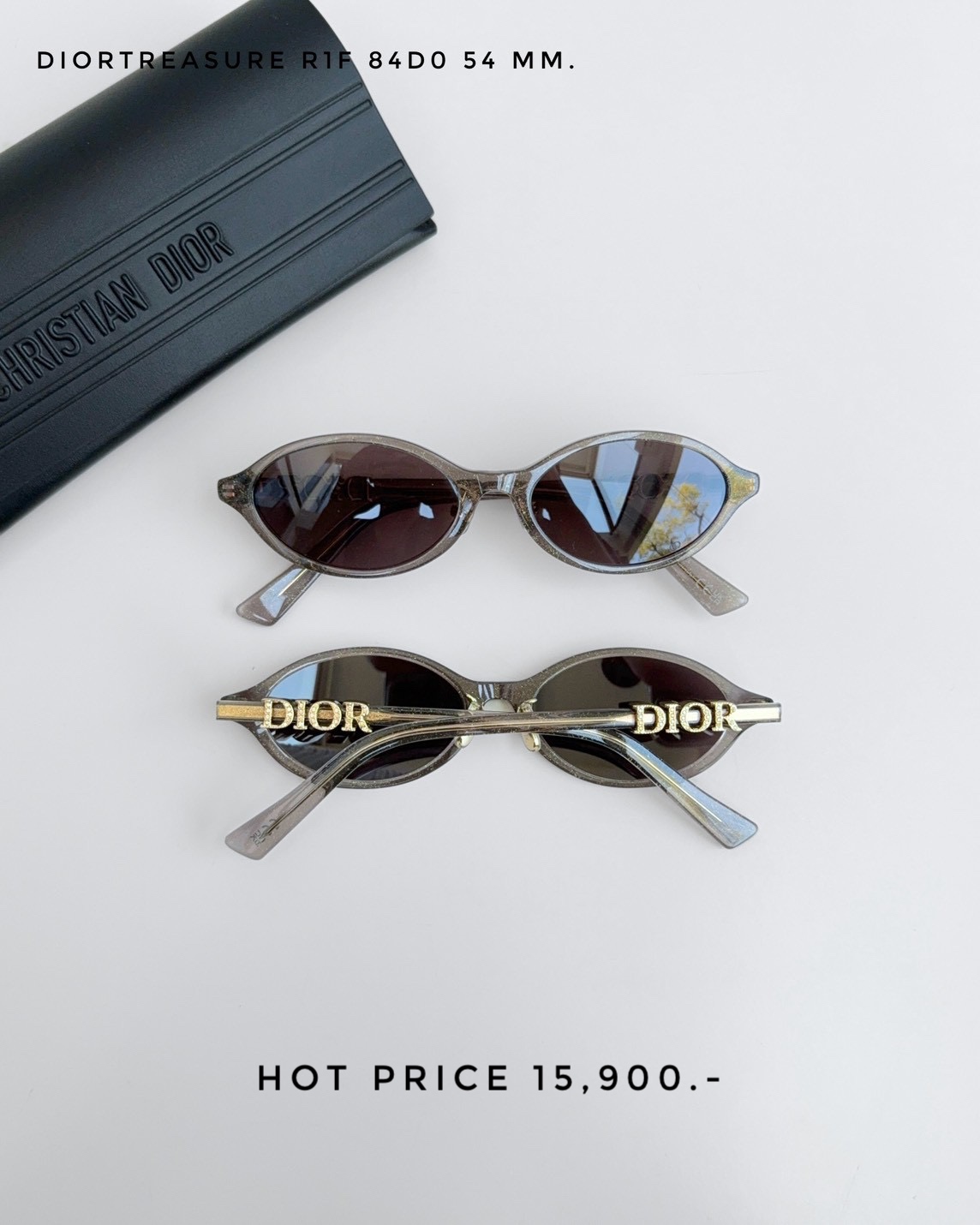 Dior Sunglasses DiorTreasure R1F 84D0 54 MM 