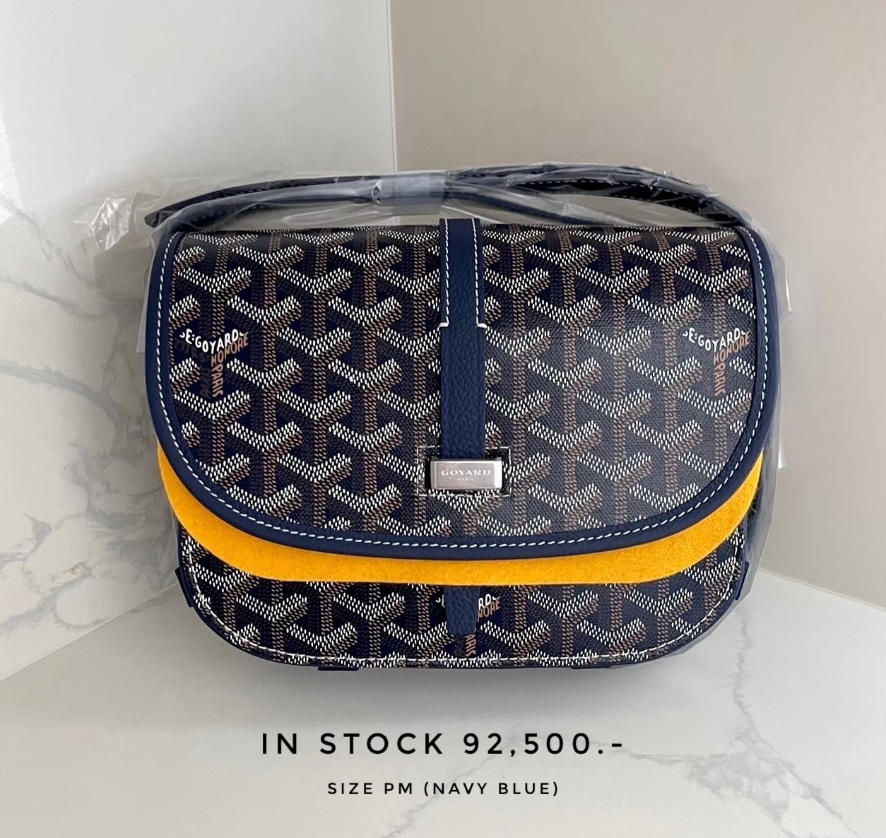 GOYARD Belvedere PM Bag - Navy Blue