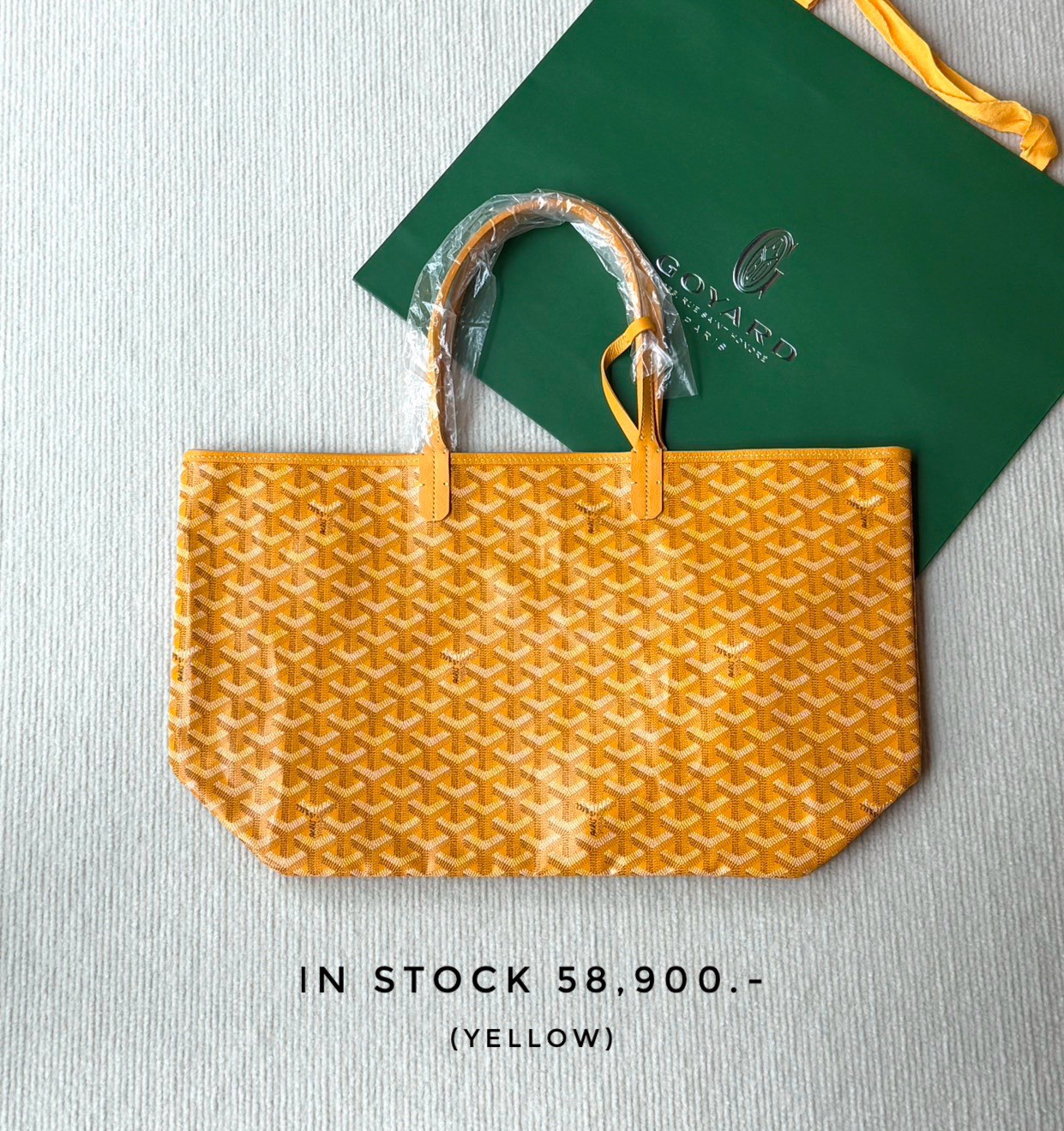 Goyard Saint Louis PM Bag - Yellow