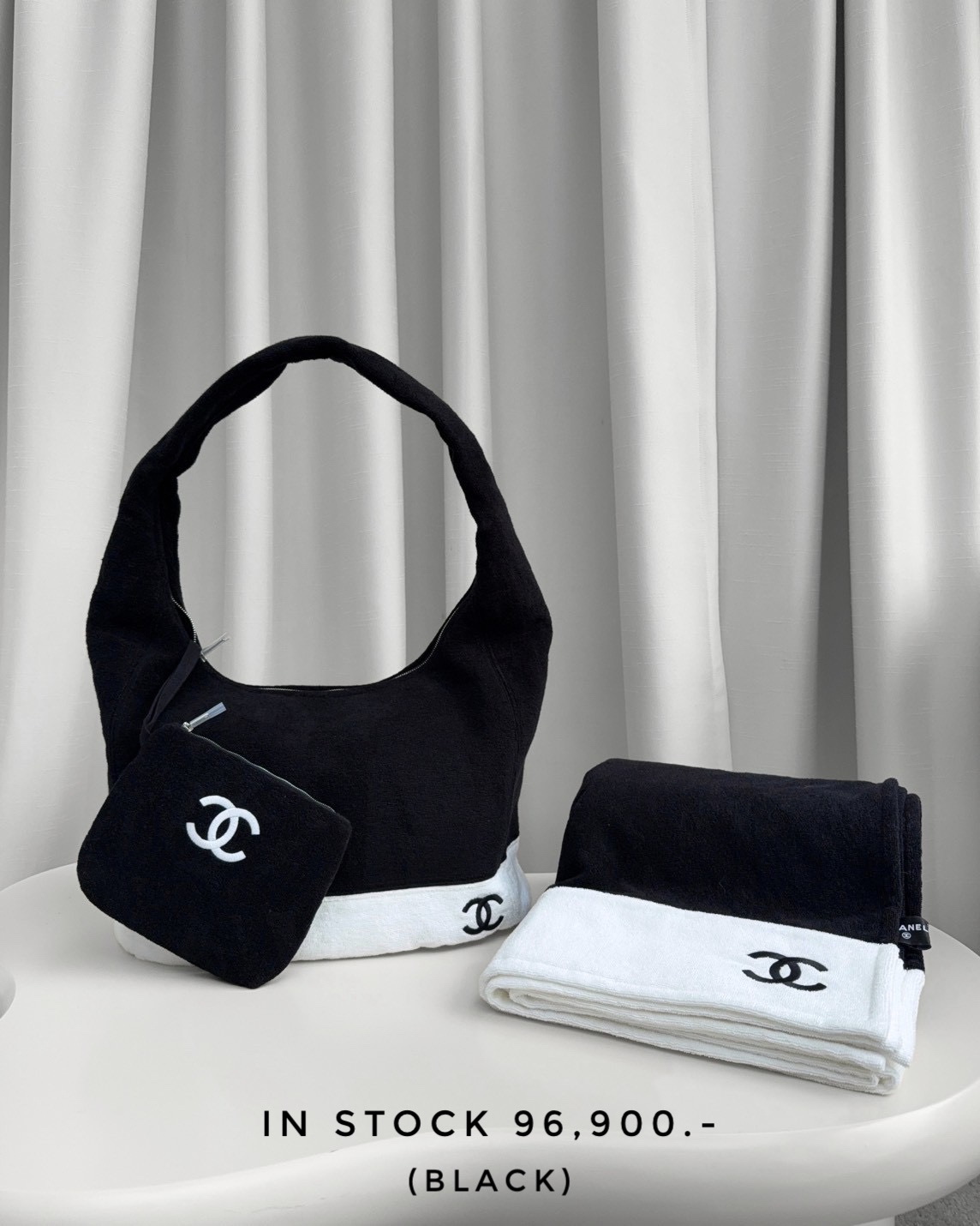 Chanel Beachwear Set - Black/White