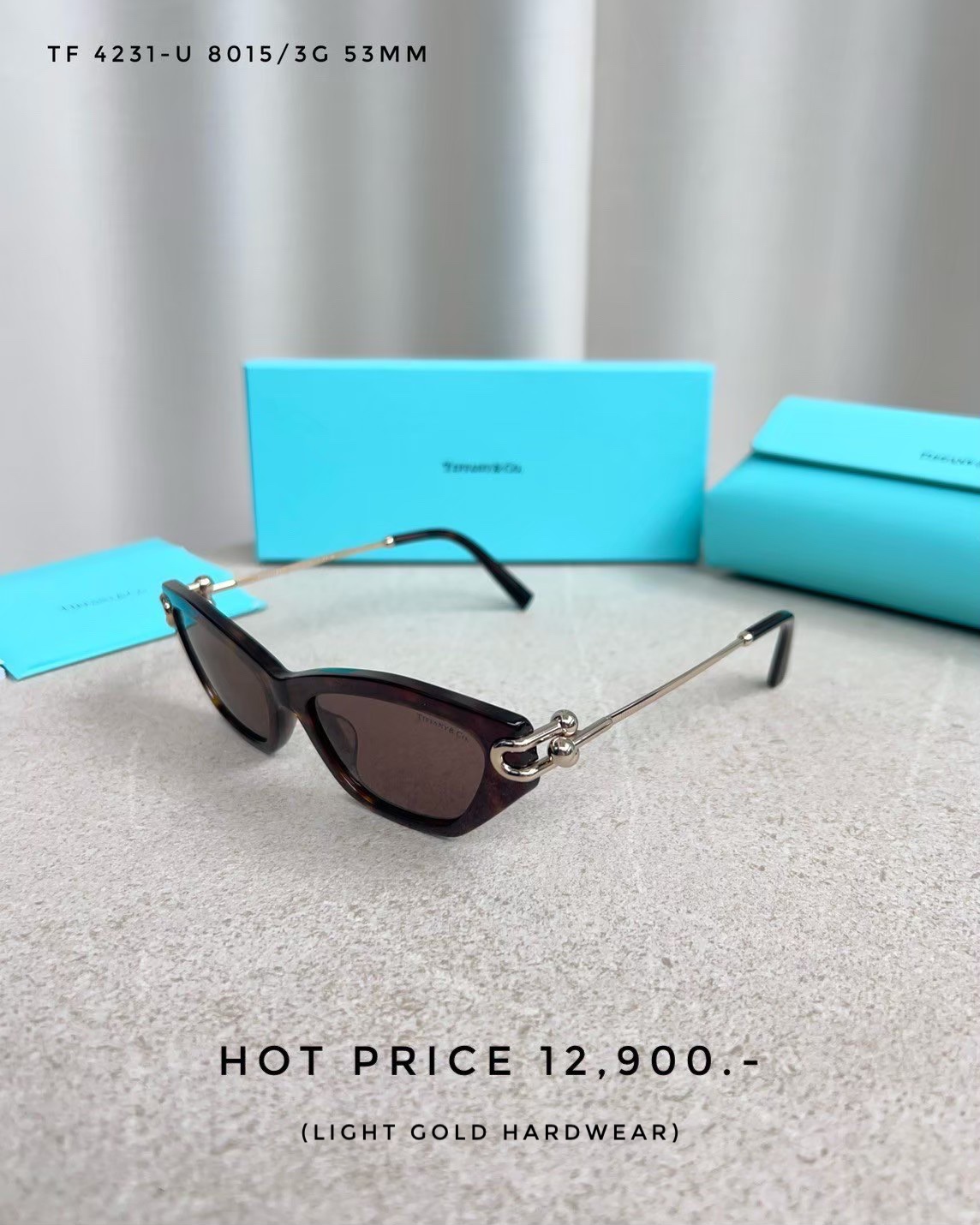 Tiffany & Co Sunglasses TF 4231-U 8015/3G 53 MM.