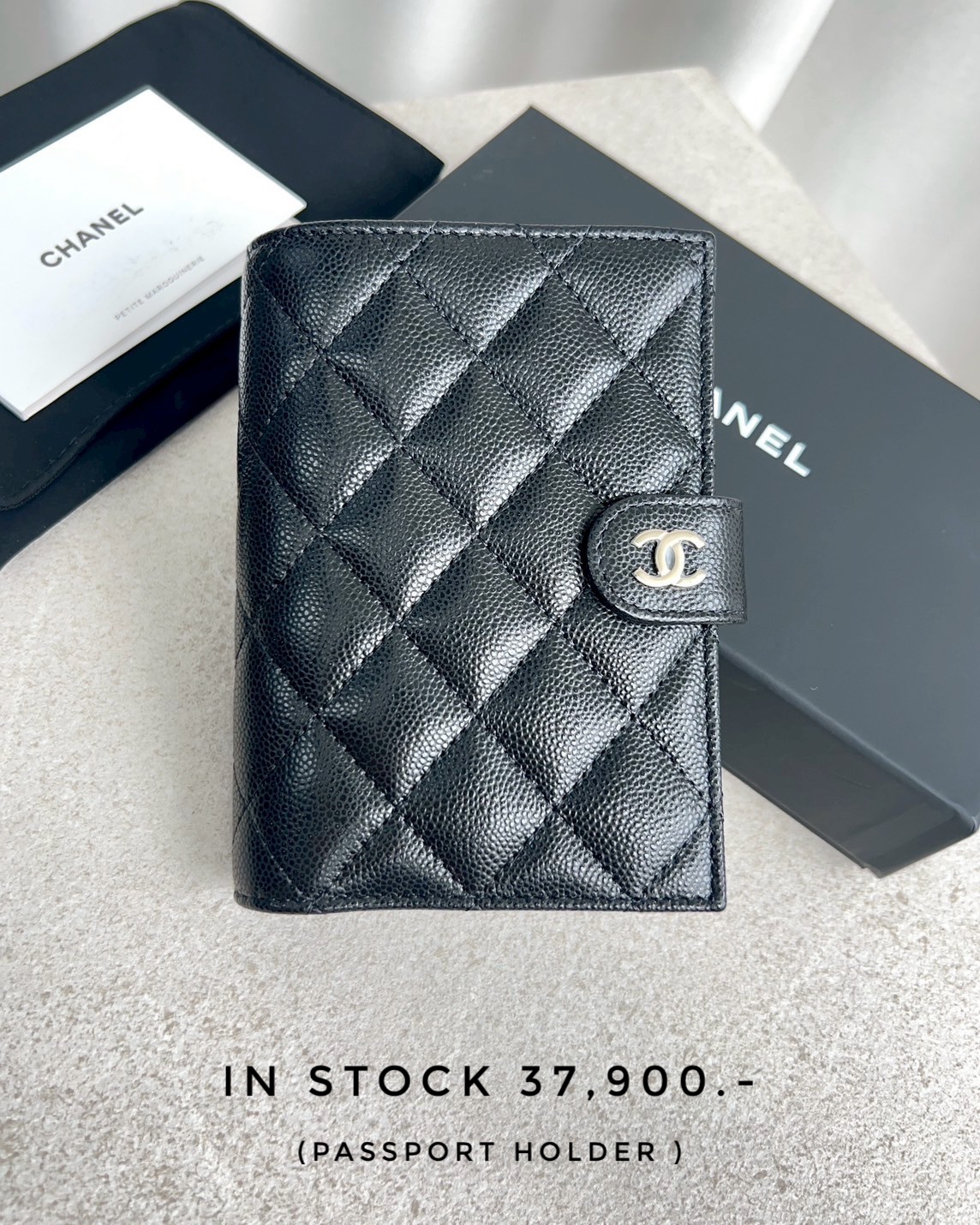 Chanel CC Wallet - Black
