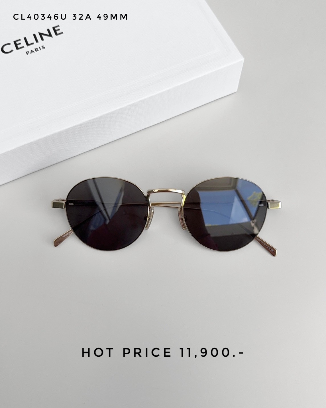 Celine Sunglasses CL40346U 32A 49MM