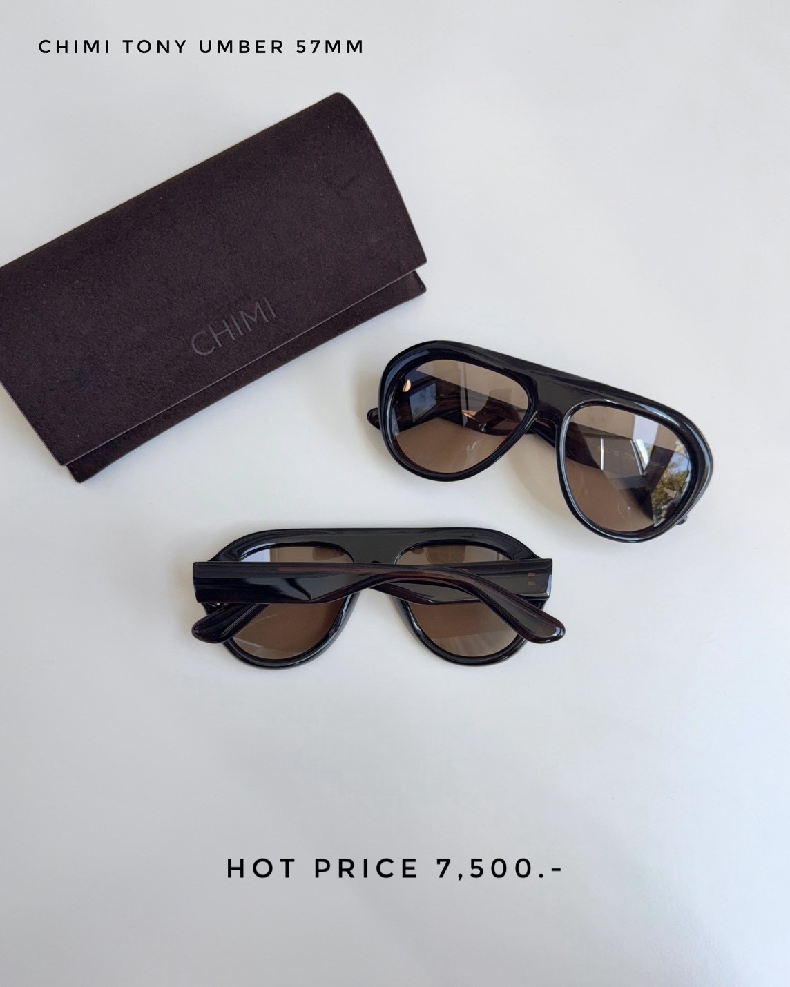 Chimi Sunglasses Tony Umber 57 MM.