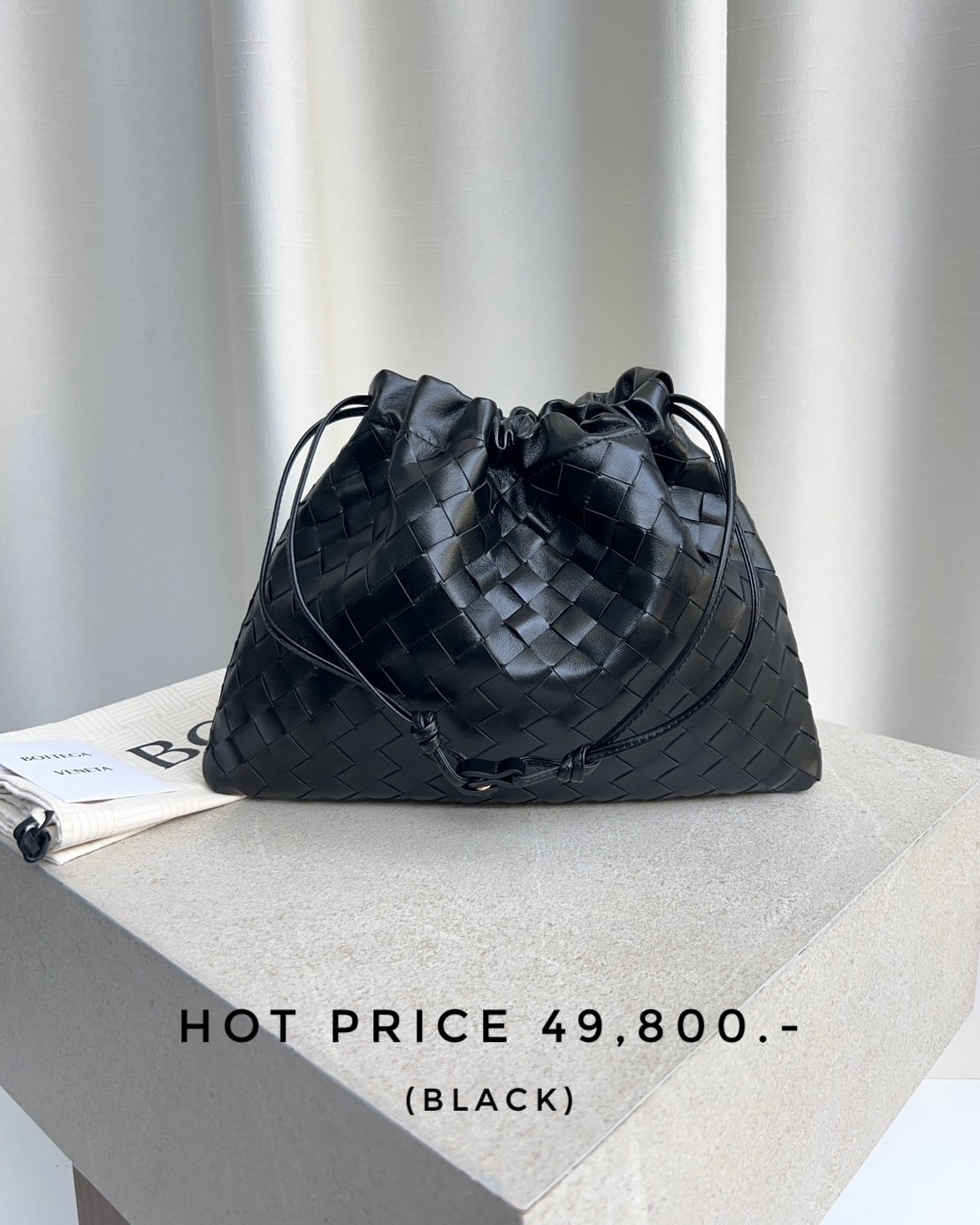 Bottega Format Dustbag Medium - Black