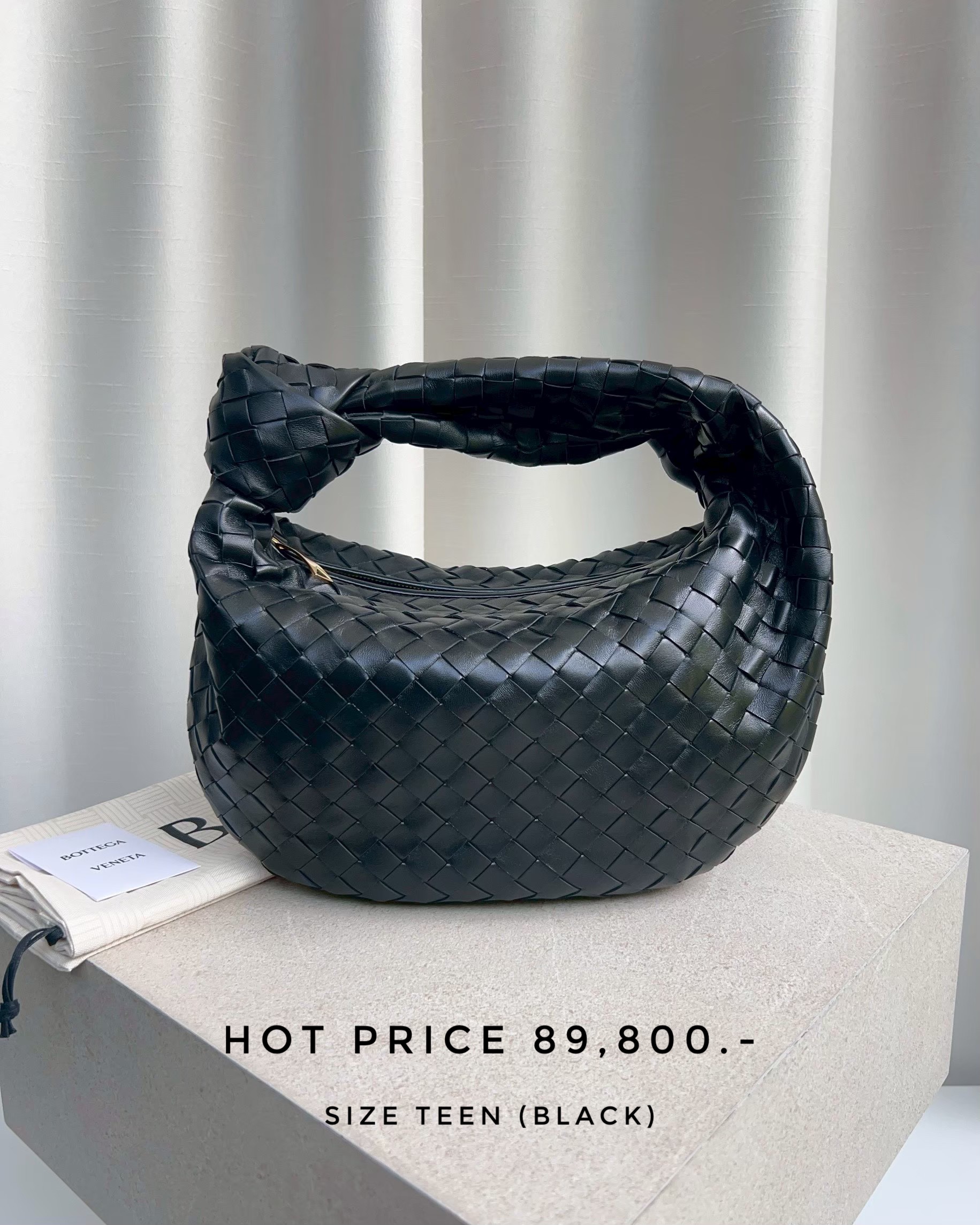 Bottega Jodie Teen - Black 