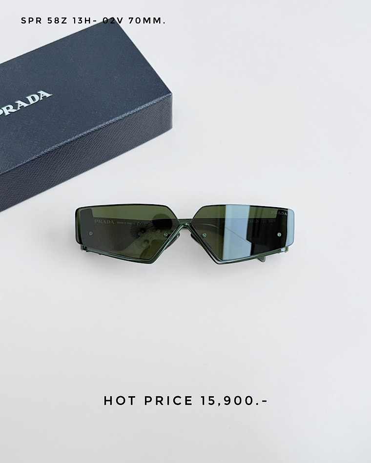 Prada Sunglasses SPR 58Z 13H-02V 70MM.
