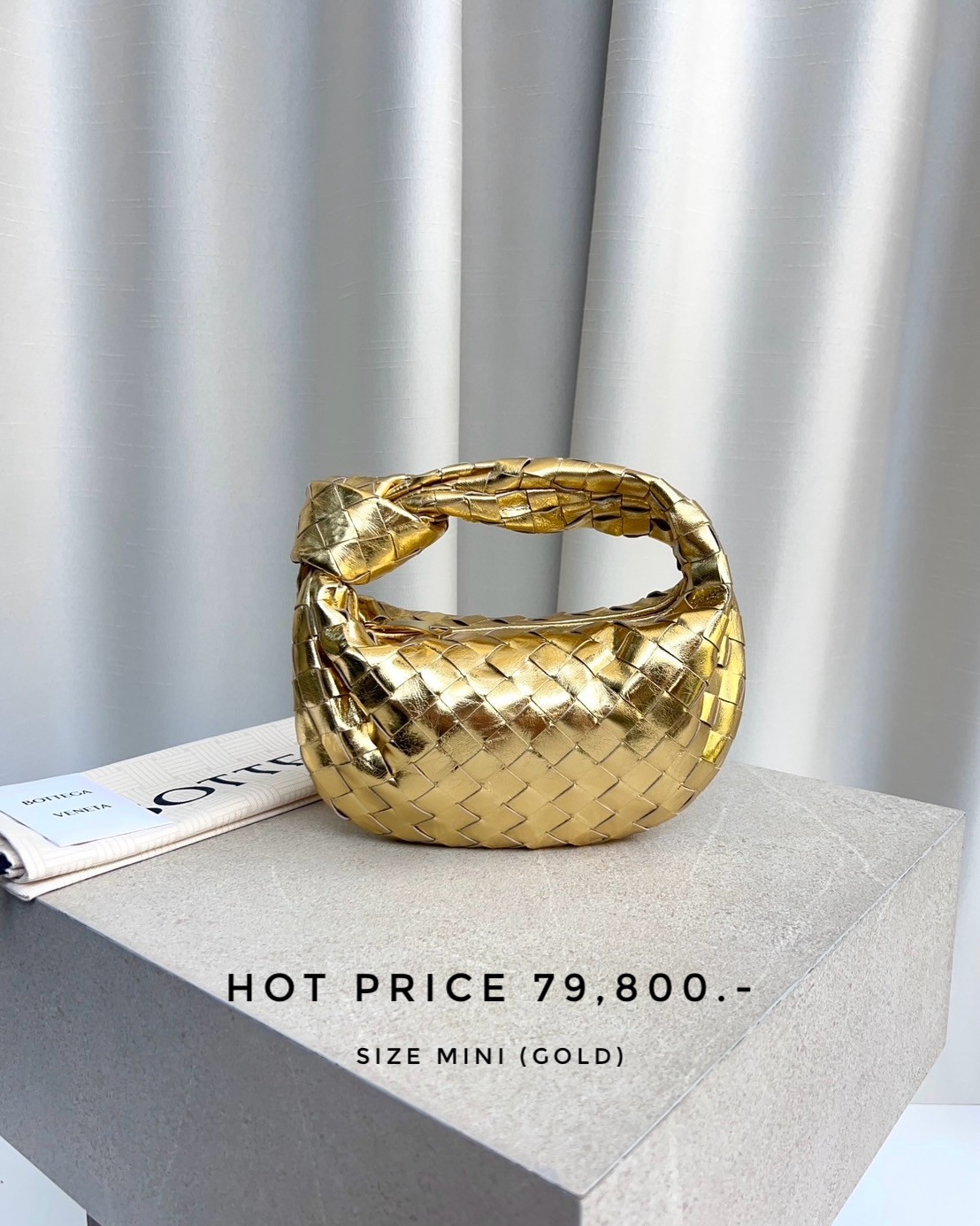 Bottega Jodie Mini - Gold