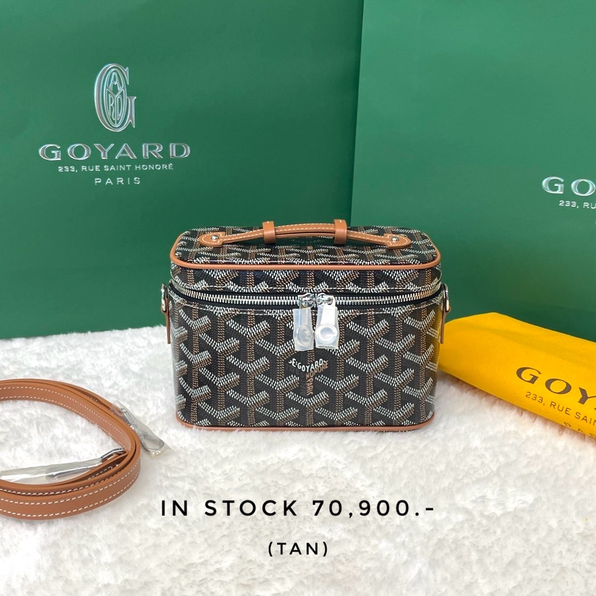 Goyard Vanity Mini - Tan