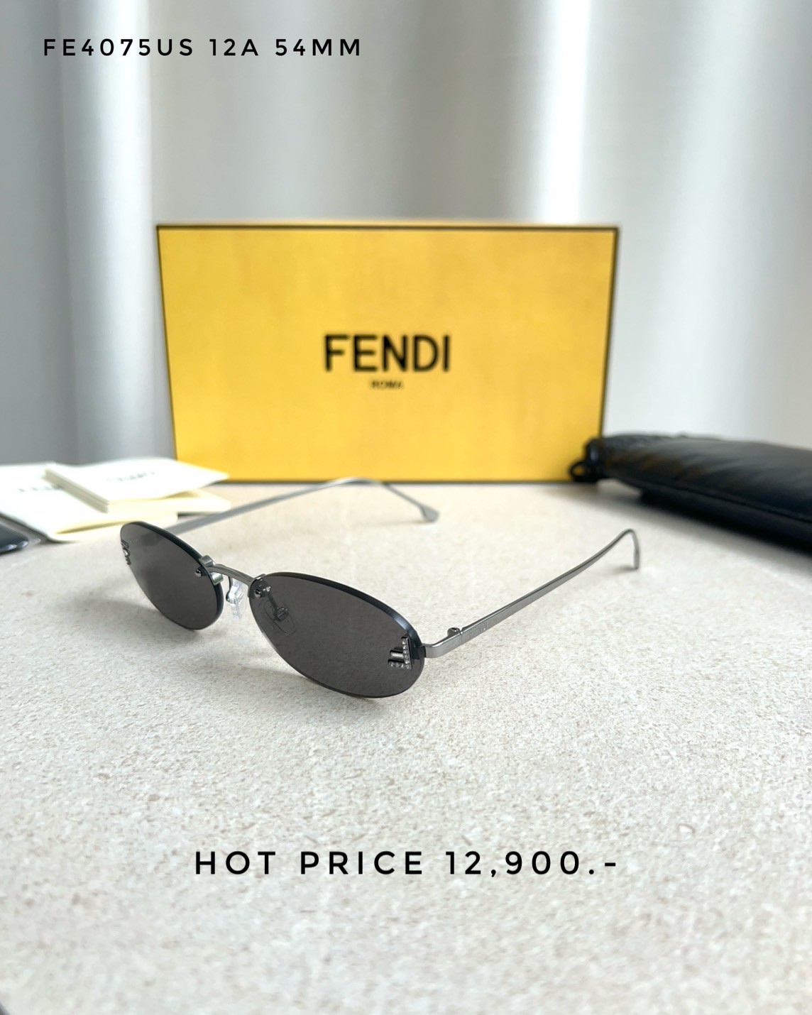Fendi Sunglasses FF4075US 12A 54MM. 
