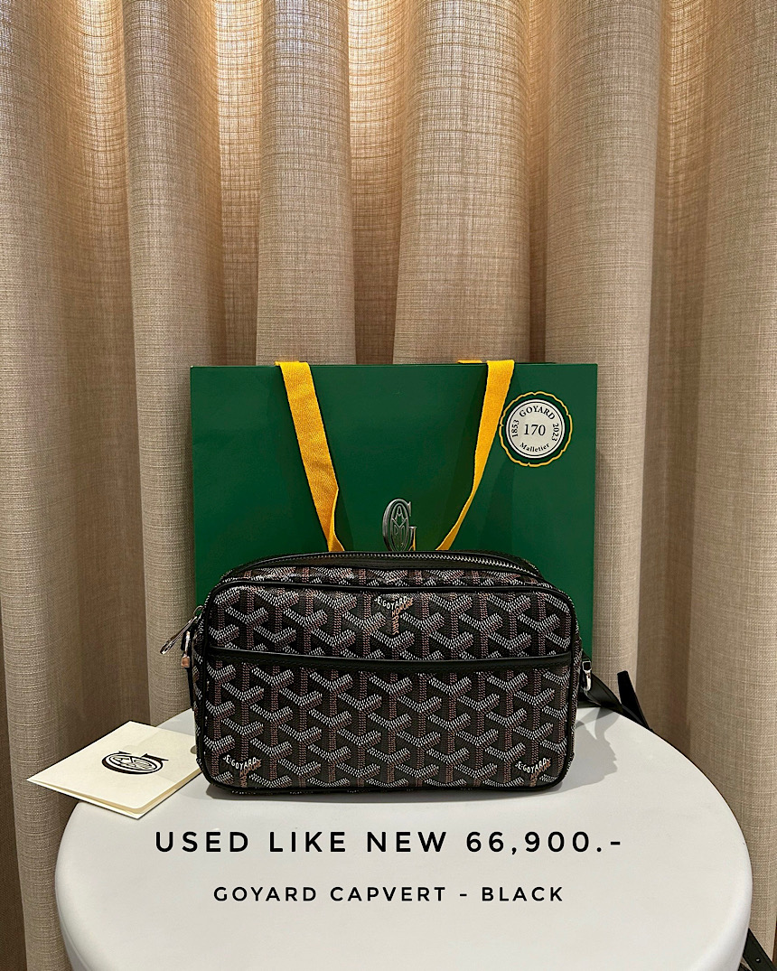 Used Like New Goyard Capvert - Blac