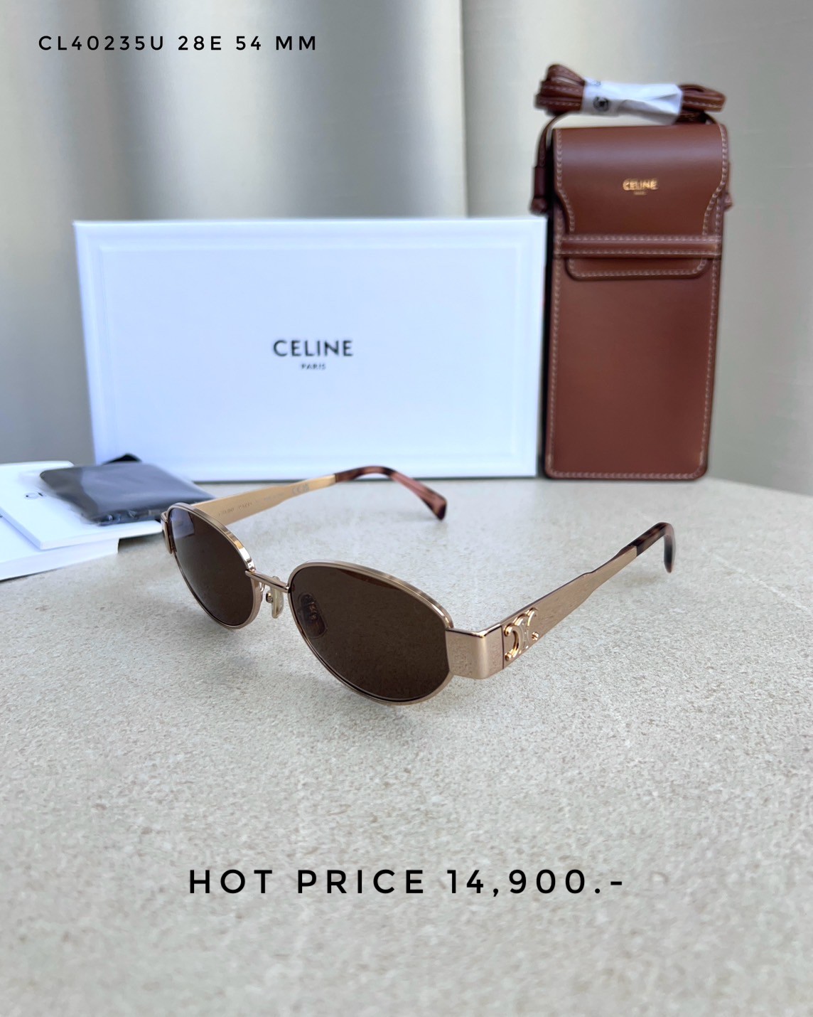 Celine Sunglasses Sunglasses CL40235U 28E 54MM.