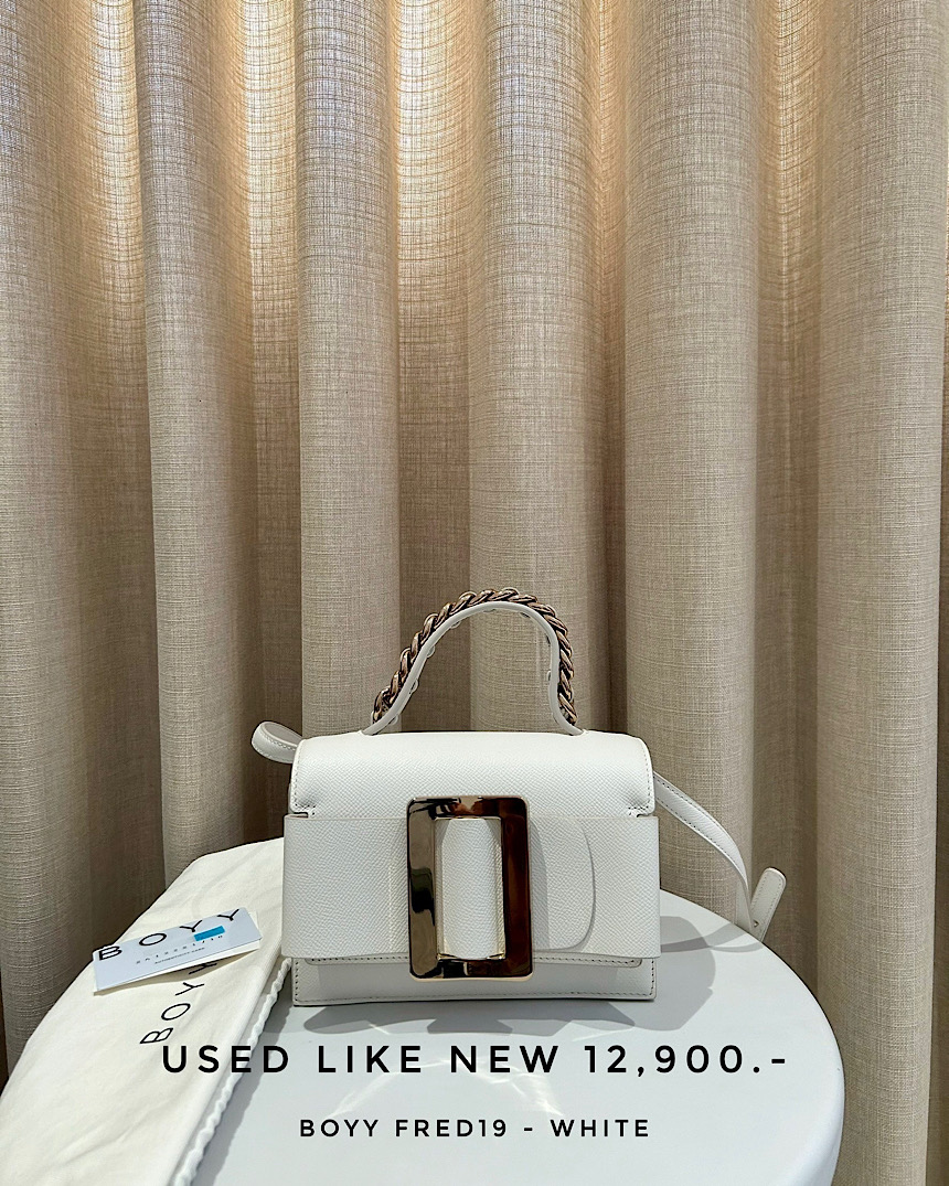 Used Like New Boyy Fred19 - White