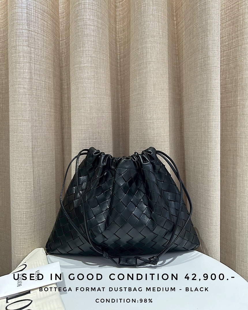 Used Bottega Format Dustbag Medium - Black