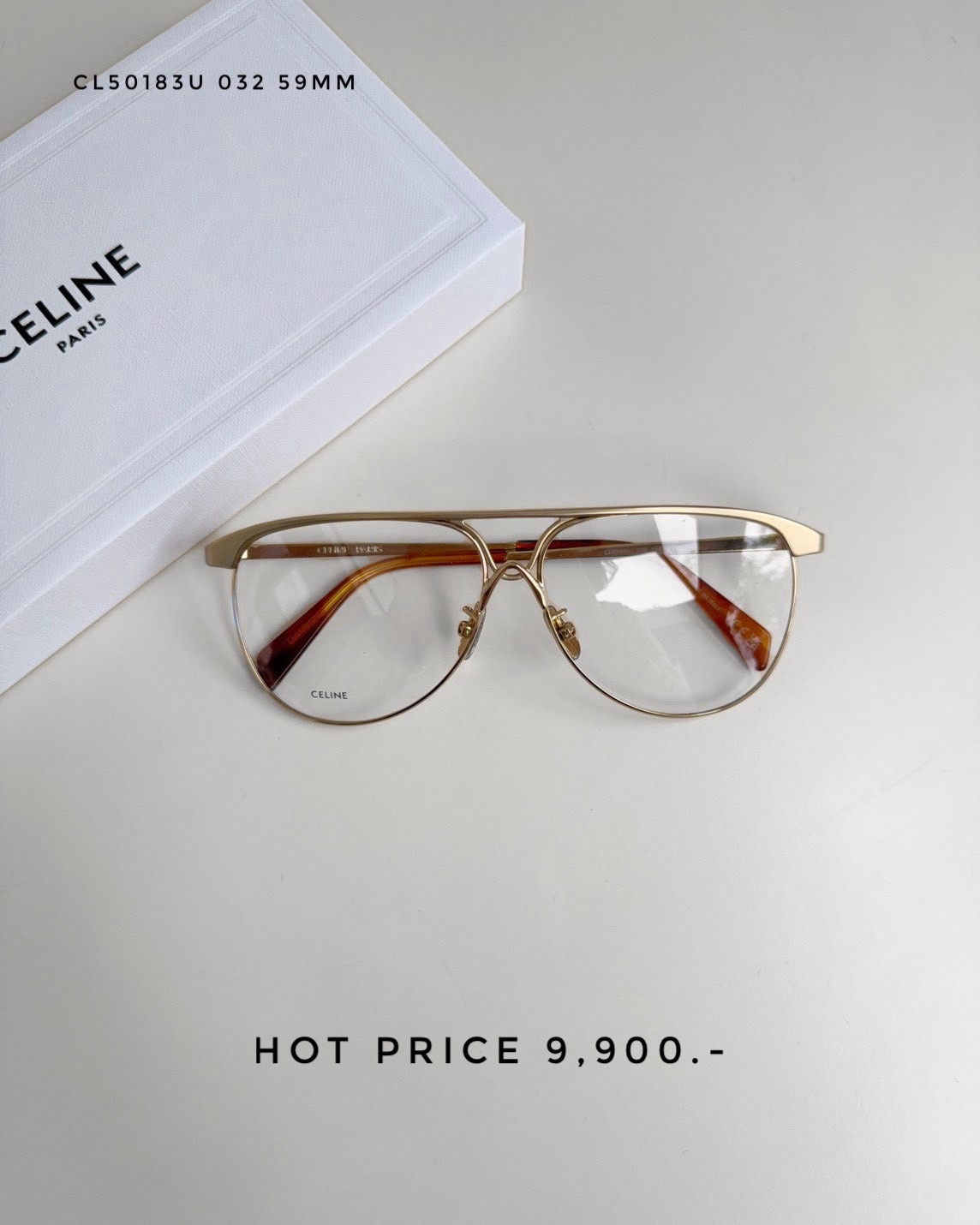Celine Sunglasses CL50183U 032 59MM