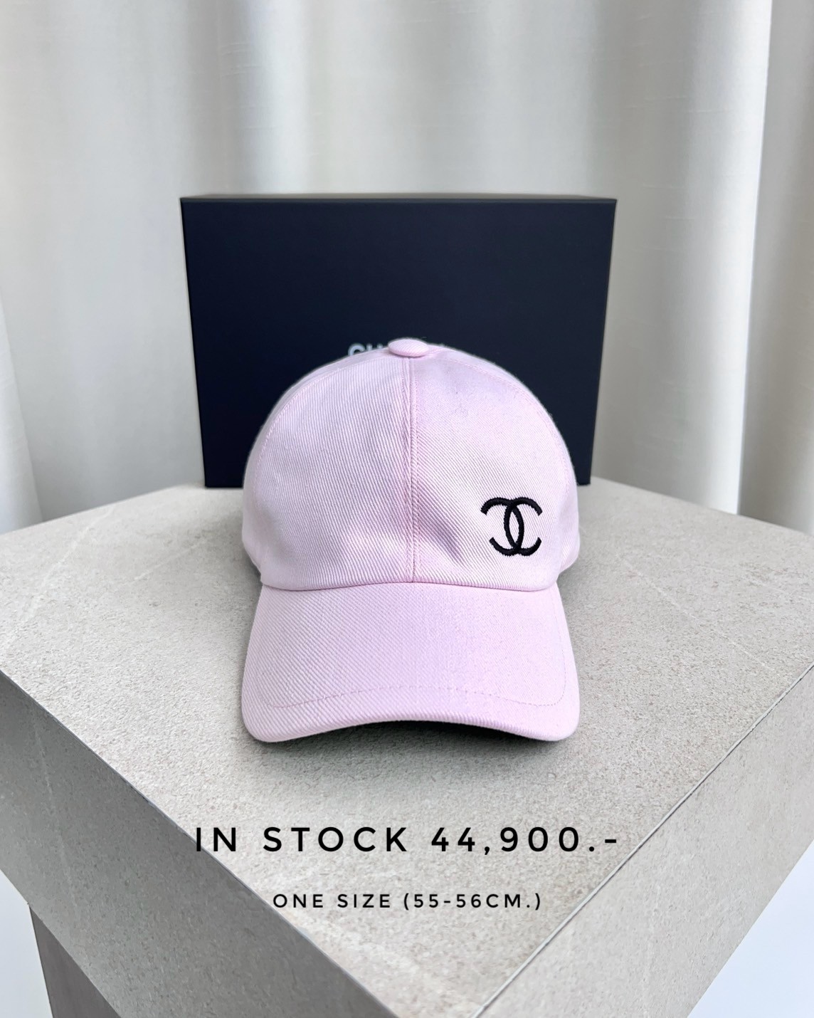 Chanel Baseball Cap CC - Pink
