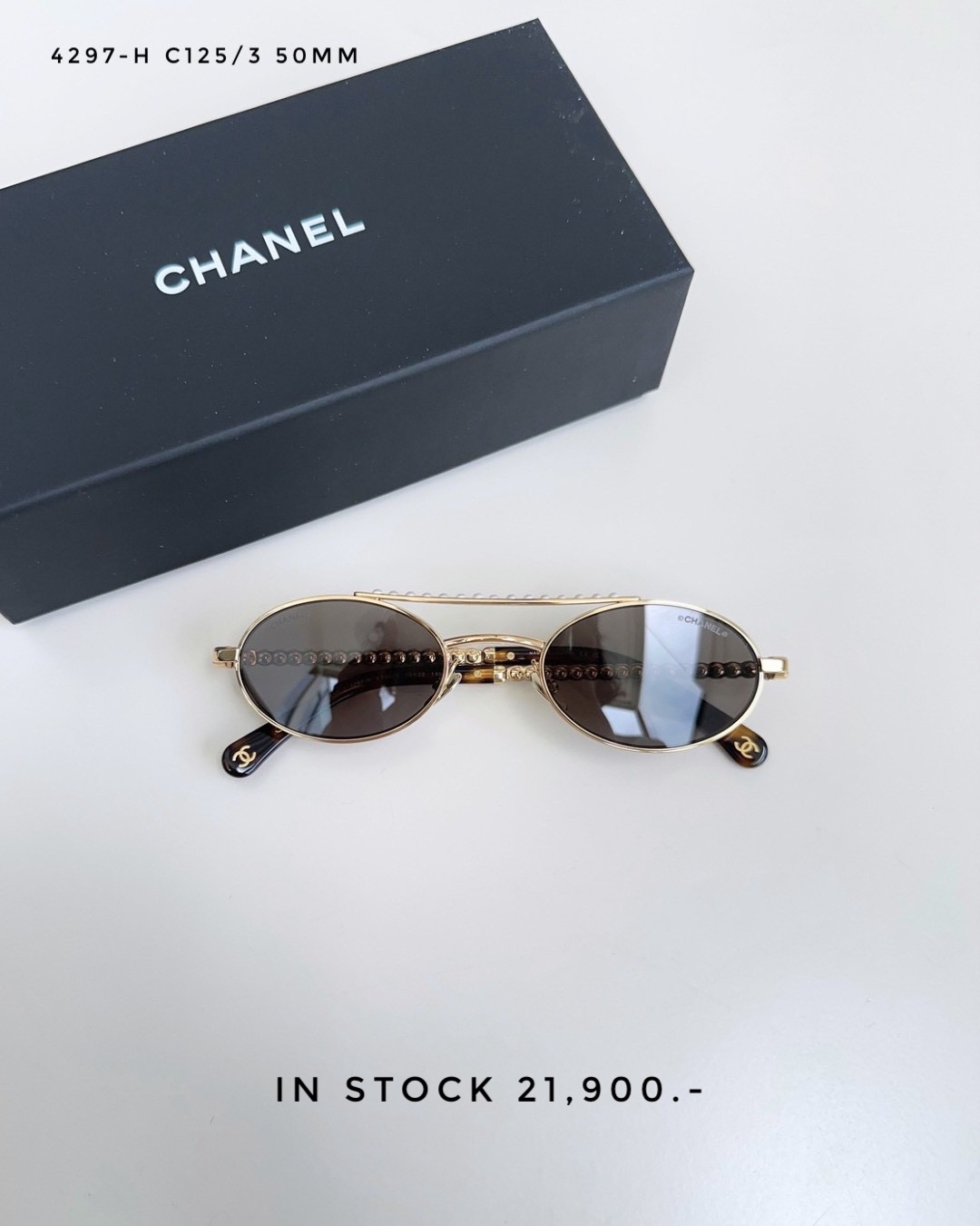 Chanel Sunglasses 4297-H C.125/3 50MM.