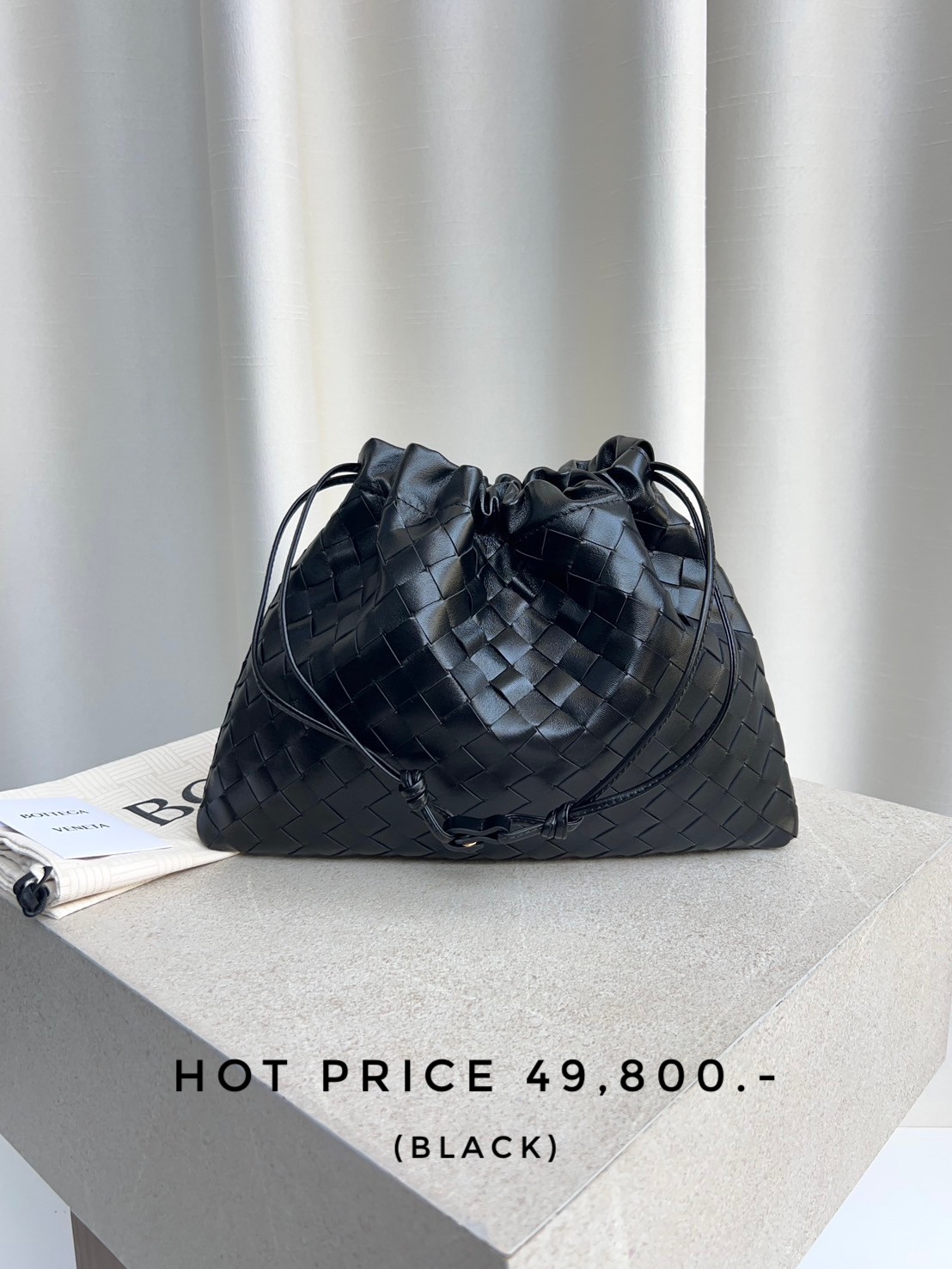 Bottega Format Dustbag Medium - Black