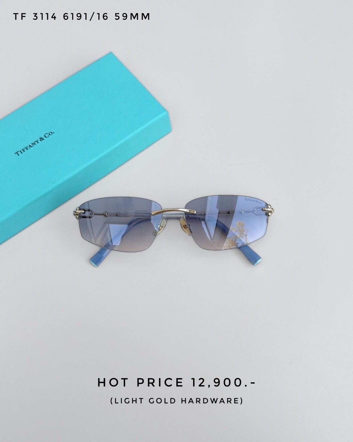 Tiffany & Co Sunglasses TF 3114 6191/16 59 MM.