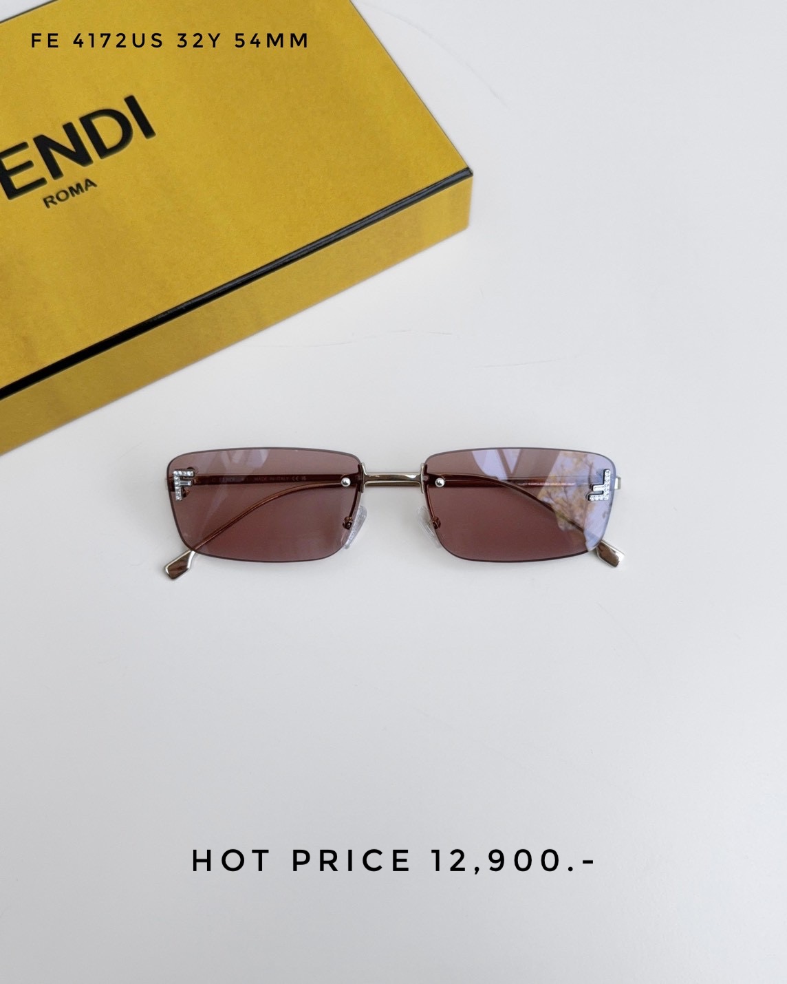 Fendi Sunglasses FE 4172US 32Y 54MM