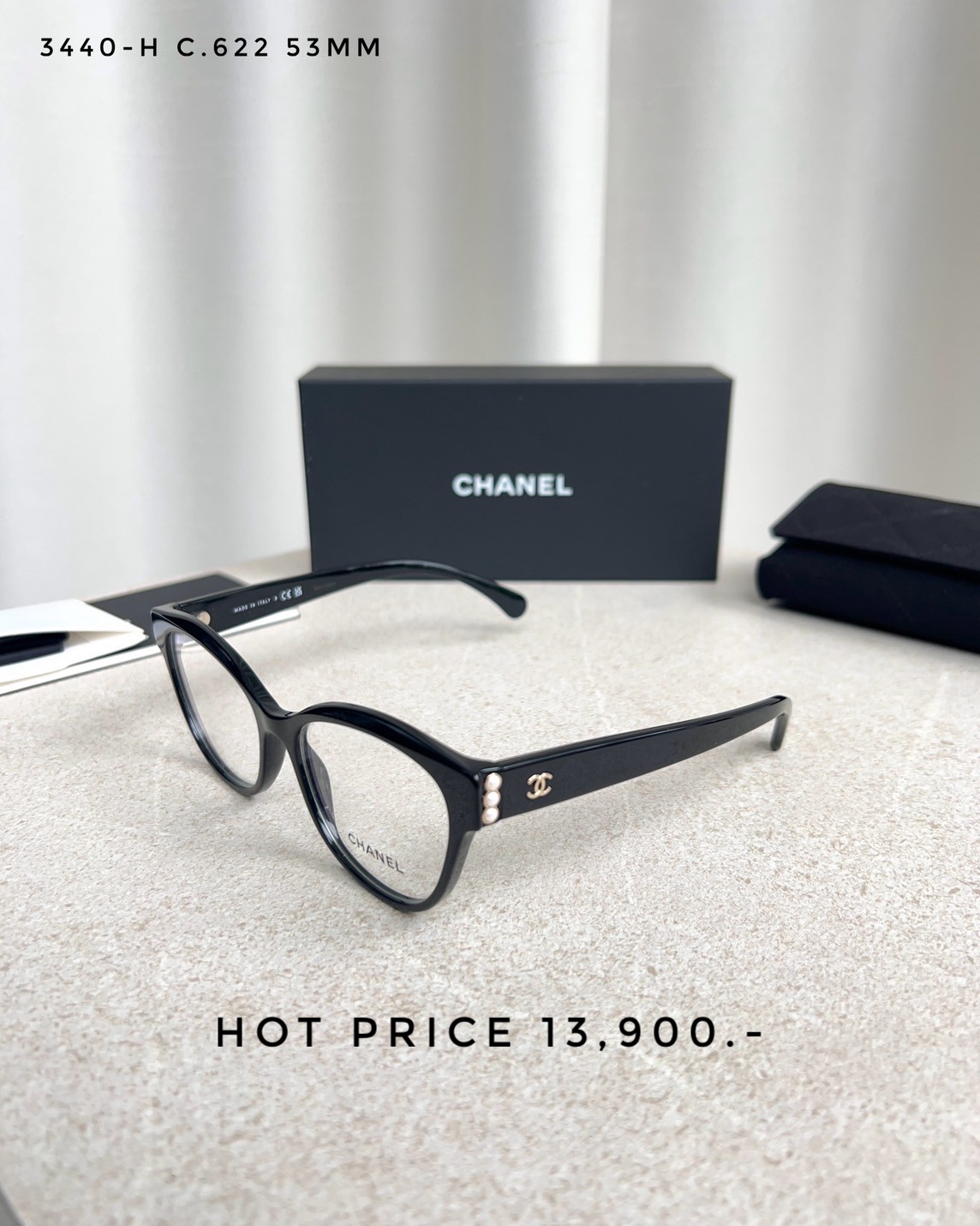 Chanel Sunglasses 3440-H C.622 53 MM.
