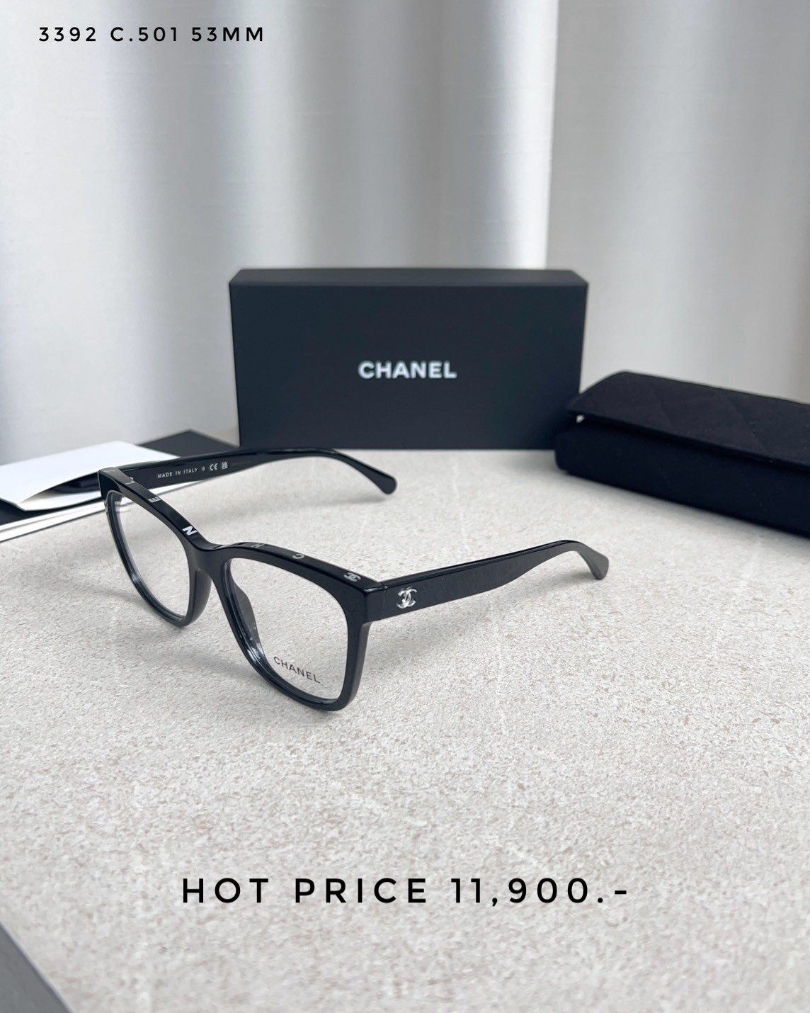 Chanel Sunglasses 3392 C501 53 MM.