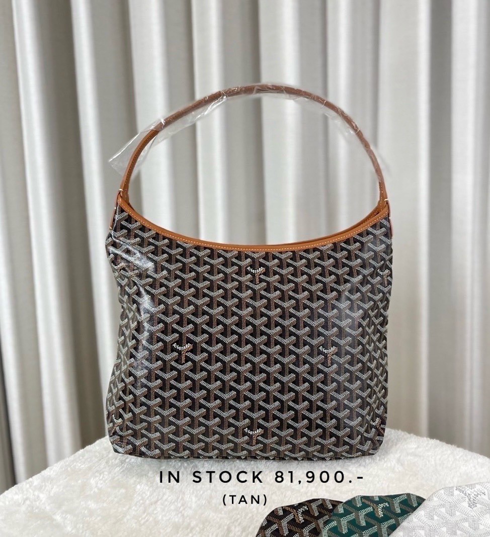 Goyard Boheme Hobo Bag - Tan/Black