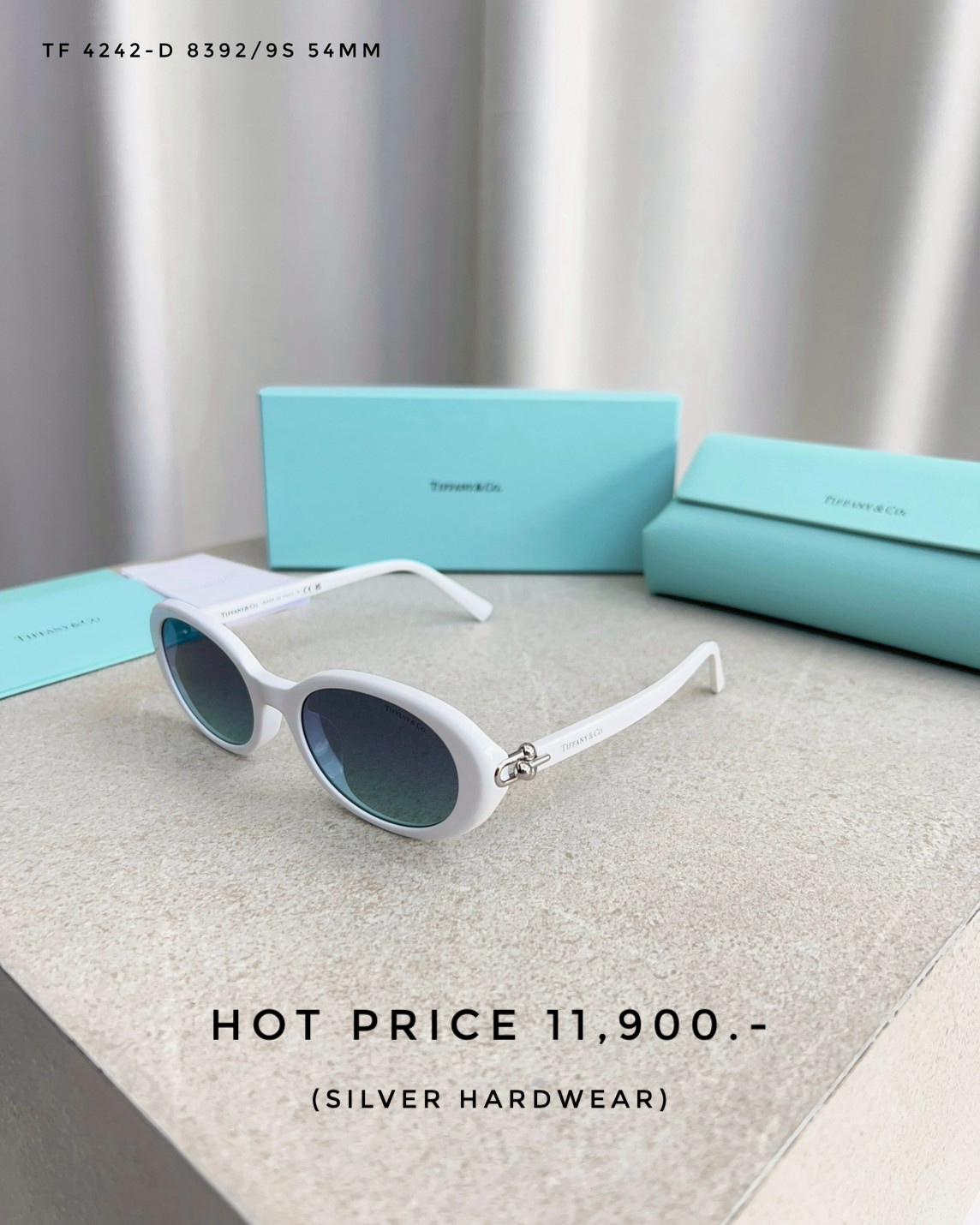 Tiffany & Co Sunglasses TF 4242-D 8392/9S 54MM