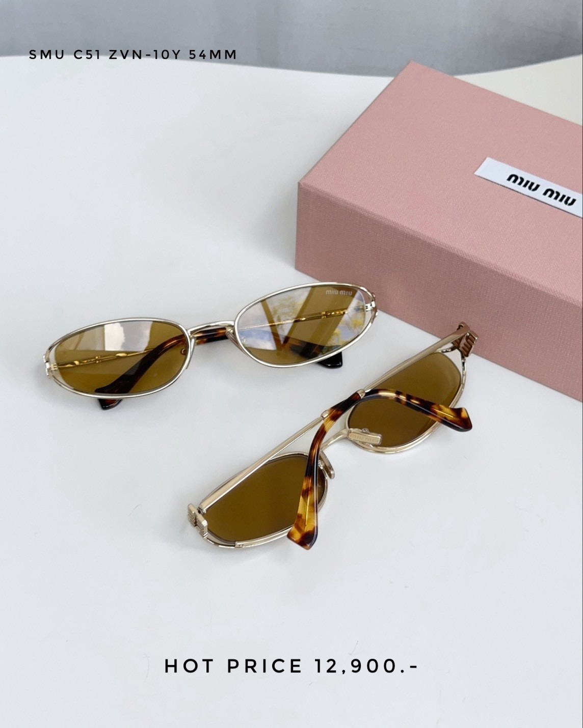 Miumiu Sunglasses SMU C51 ZVN-10Y 54MM