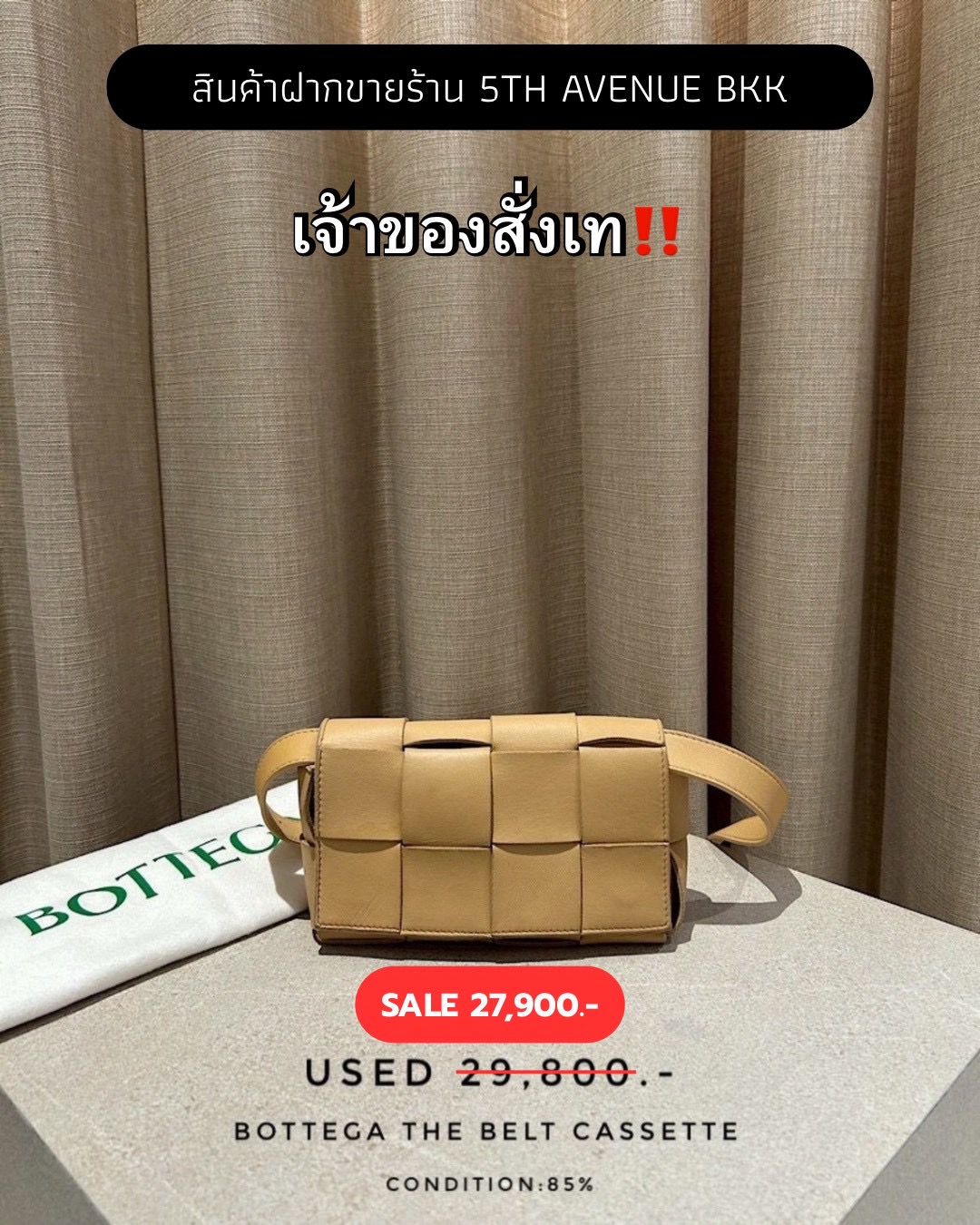 Used Bottega The Belt Cassette