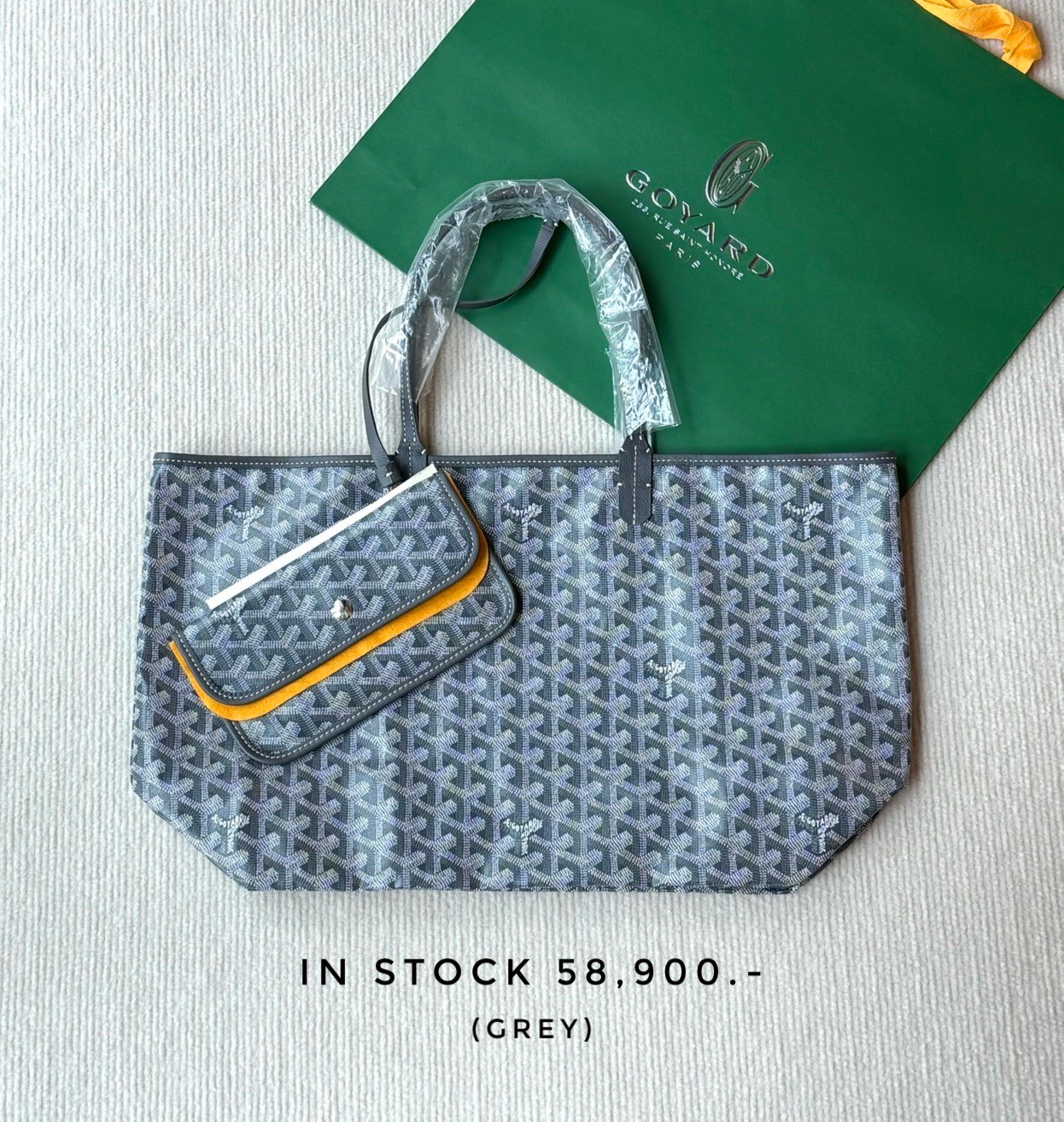 Goyard Saint Louis PM Bag - Grey