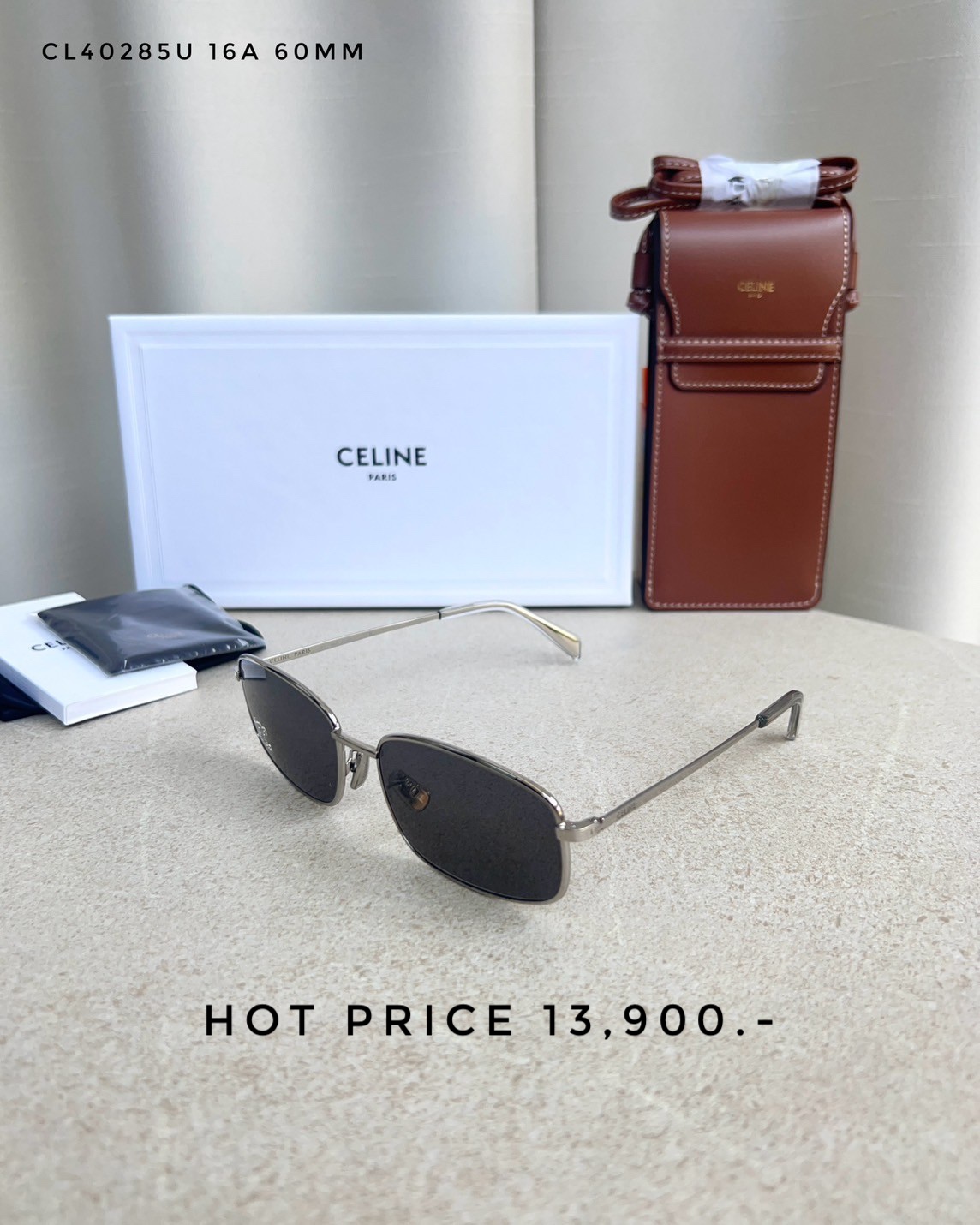 Celine Sunglasses CL40285U M16A 60MM.
