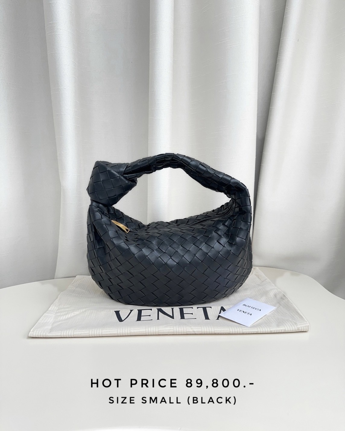 Bottega Jodie Small - Black