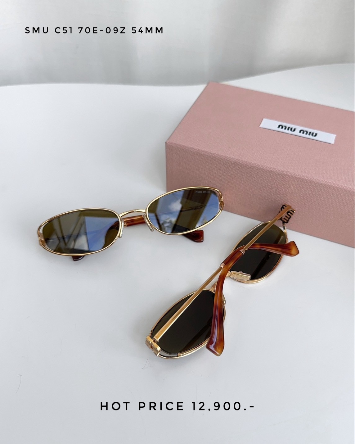 Miumiu Sunglasses SMU C51 70E-09Z 54MM