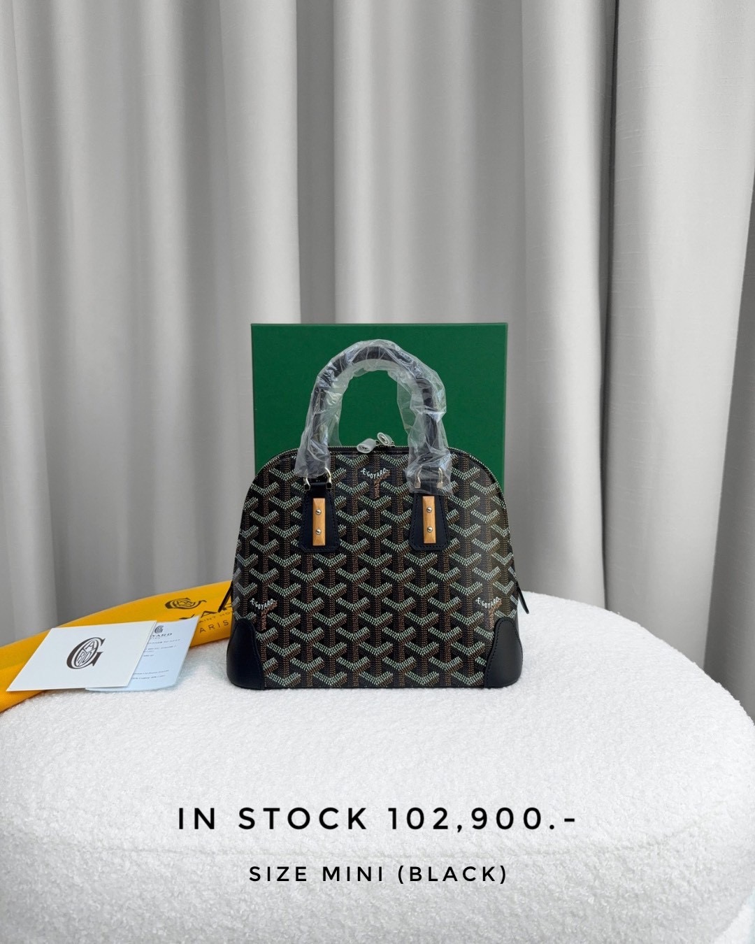 Goyard Vendome Mini - Black