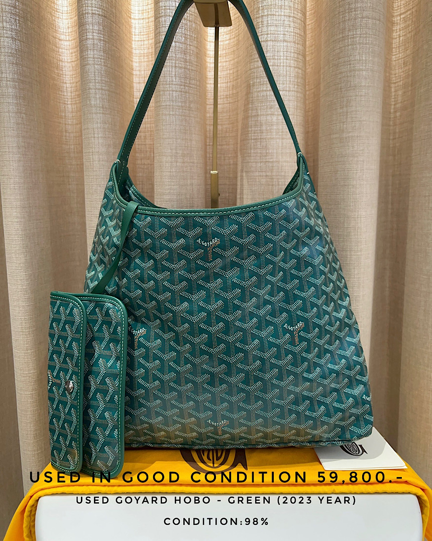 Used Goyard Hobo - Green