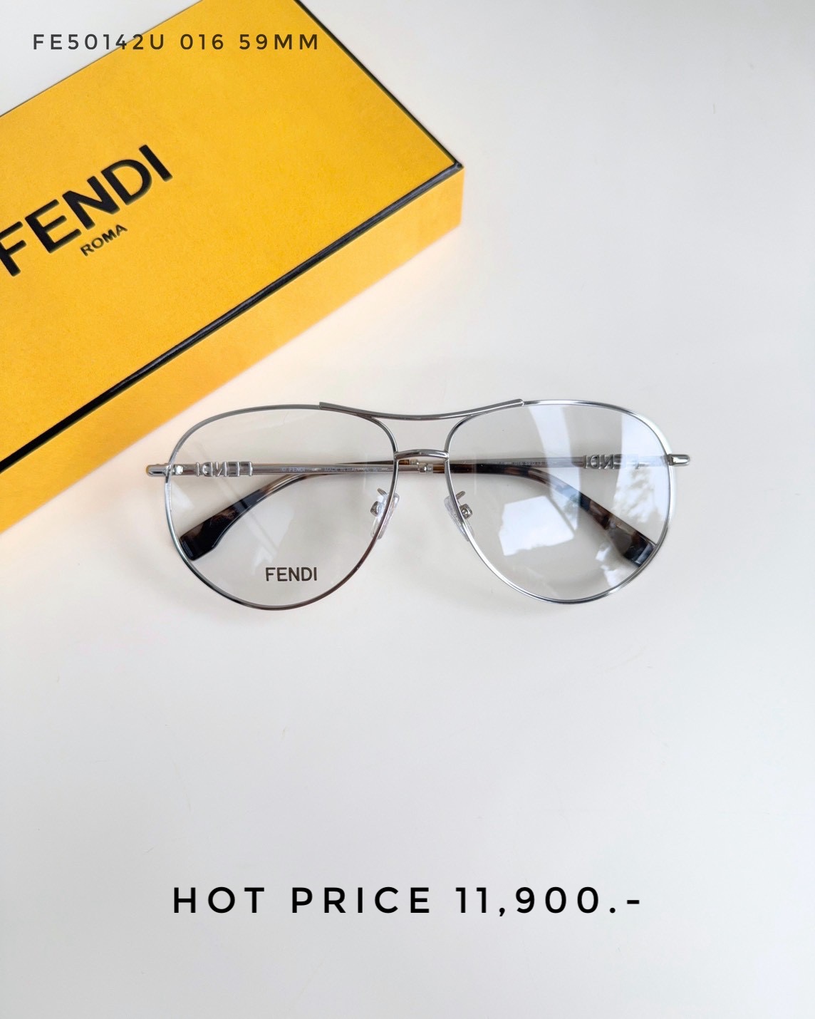 Fendi Sunglasses FE50142U 016 59MM
