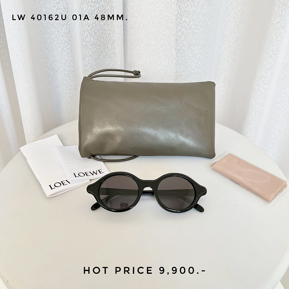 Loewe Sunglasses LW 40162U 01A 48MM.
