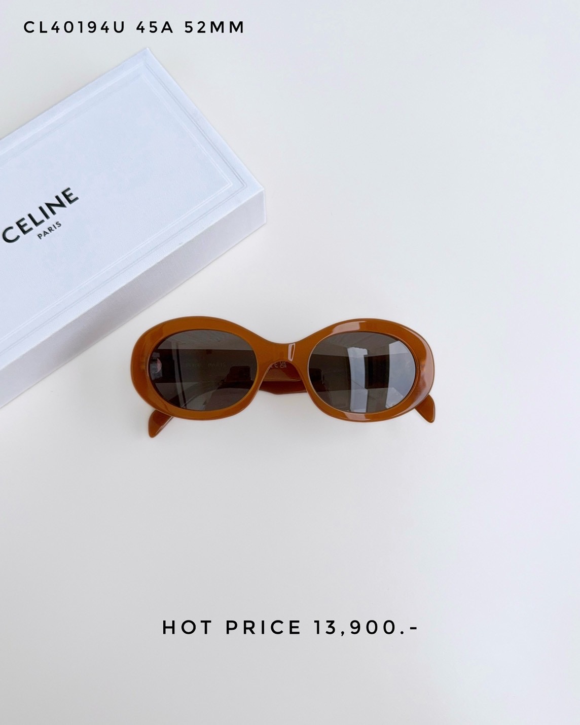 Celine Sunglasses CL40194U P45A 52MM.
