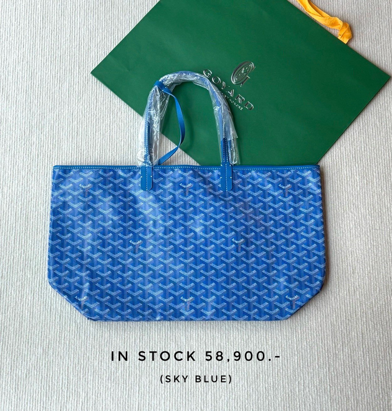 Goyard Saint Louis PM Bag - Sky Blue