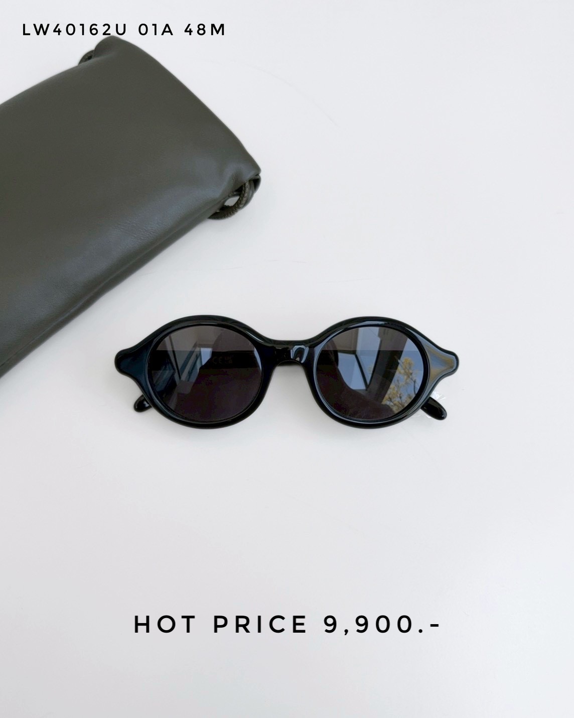Loewe Sunglasses LW 40162U 01A 48MM.