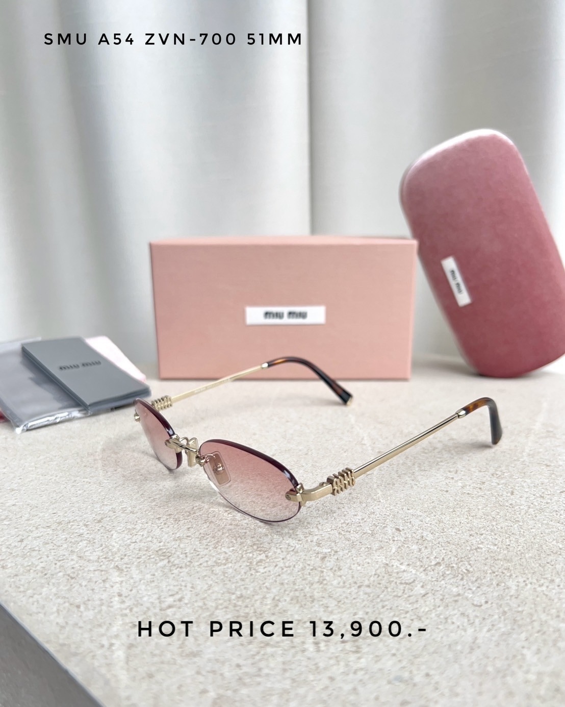 Miumiu Sunglasses SMU A54 ZVN-70O 51MM