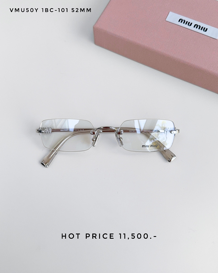 Miumiu Sunglasses VMU 50Y 1BC-1O1 52MM.