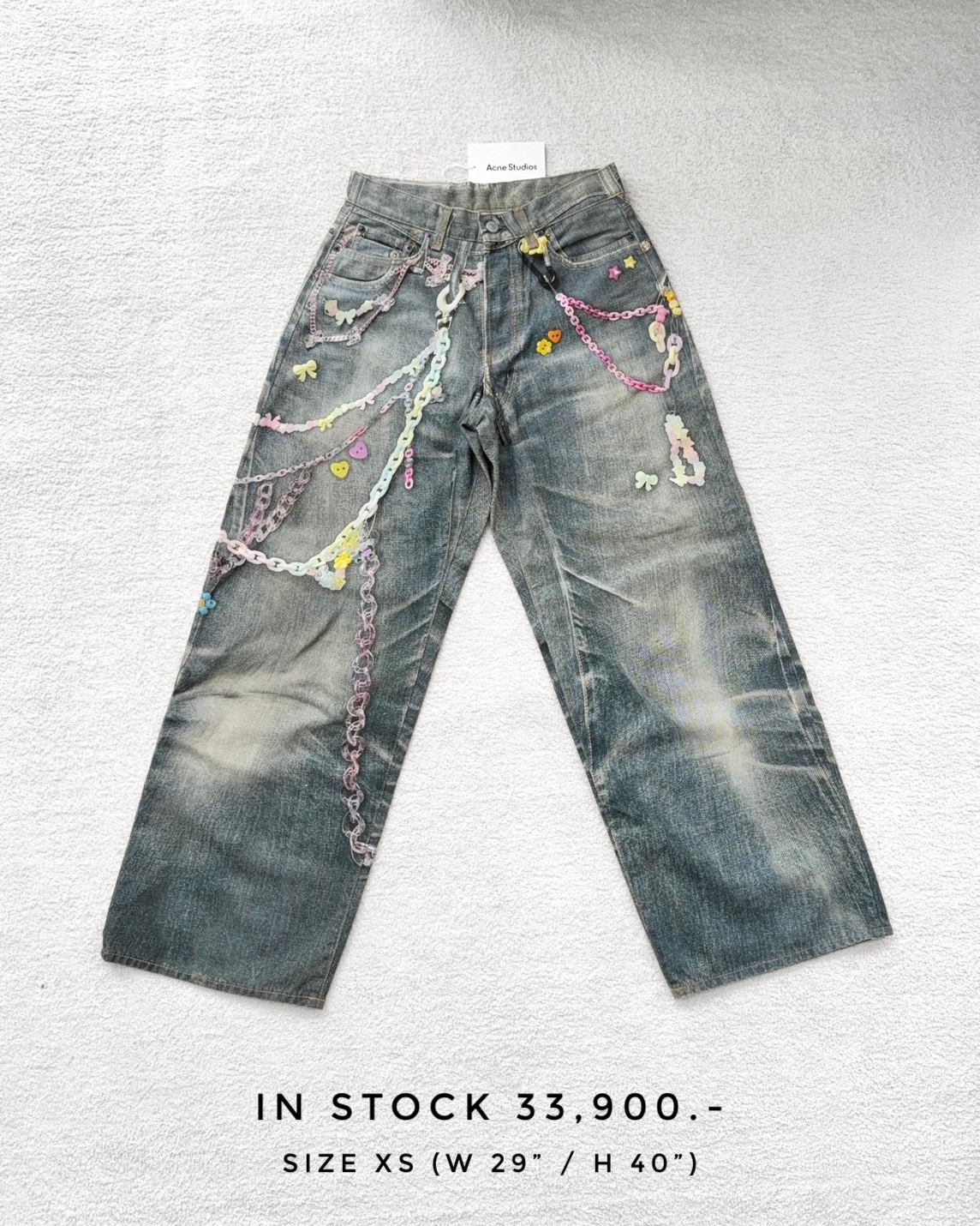 AcneStudios Loose Fit Denim 1981 