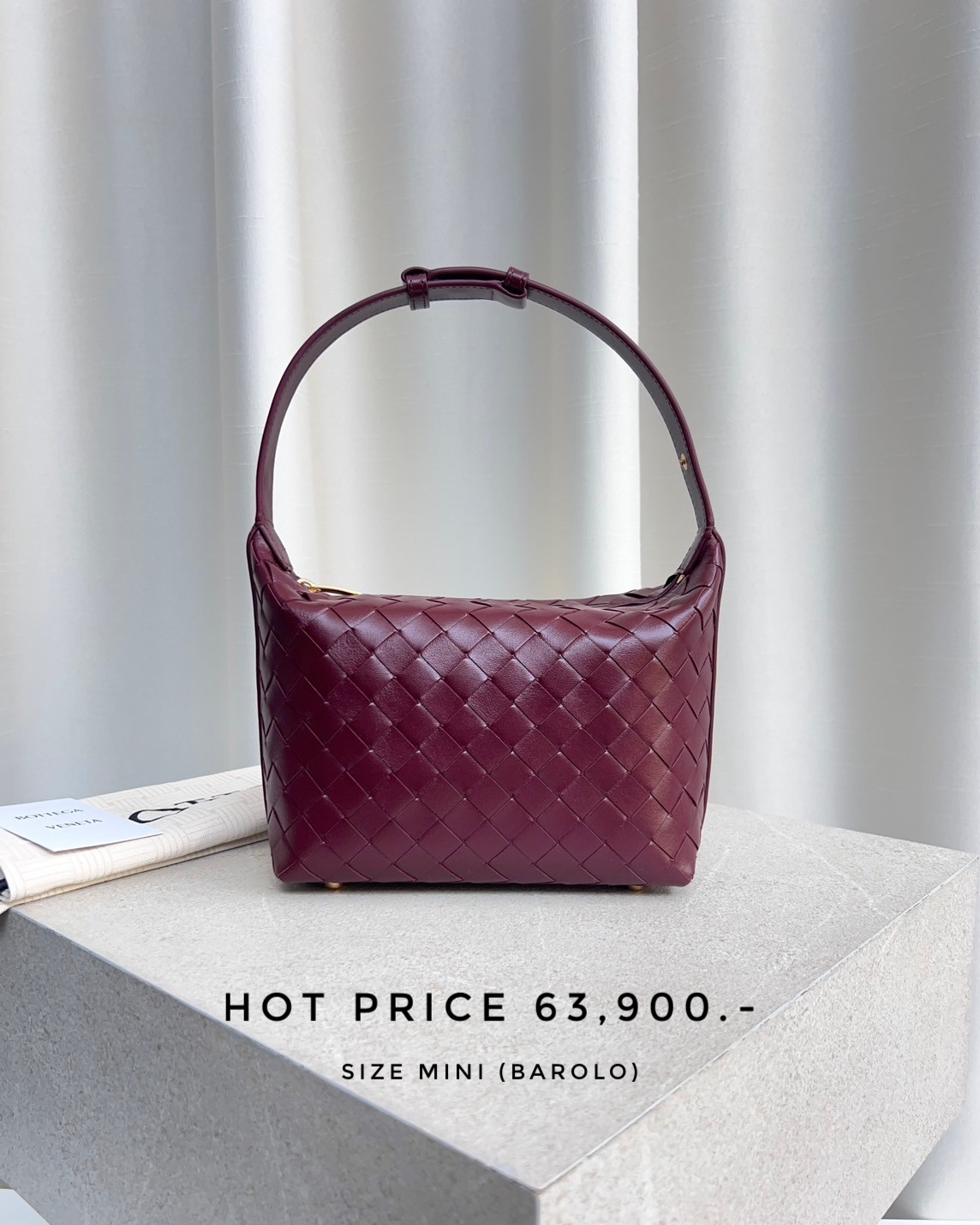 関税送料込】BOTTEGA VENETA Wallace Barolo